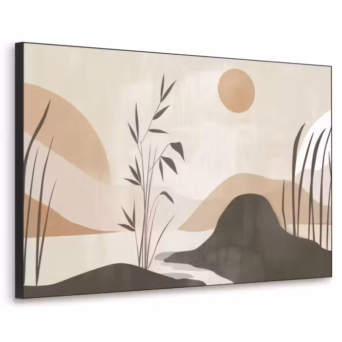 Art Frame - Japandi - Landschap - Beige