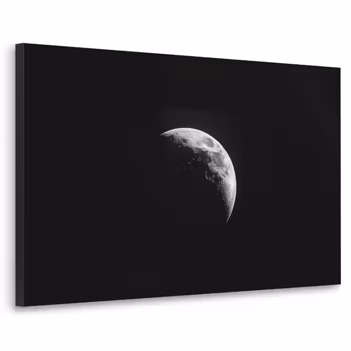 Art Frame - Maan - Hemel - Zwart - Schaduw