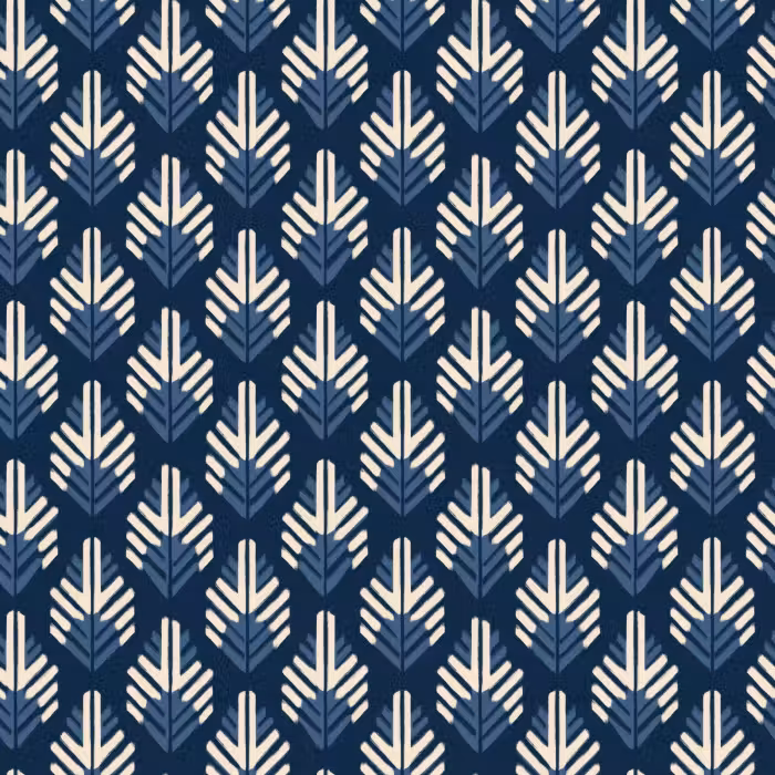 Behang - Modern - Patroon - Blauw