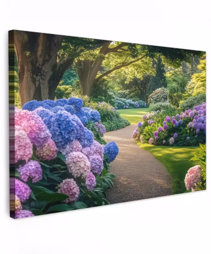 Buiten canvas - Hortensia- Park - Pad
