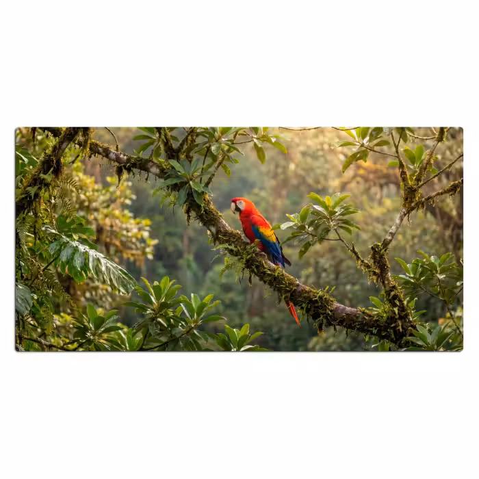 Bureau onderlegger - Ara - Jungle - Rood