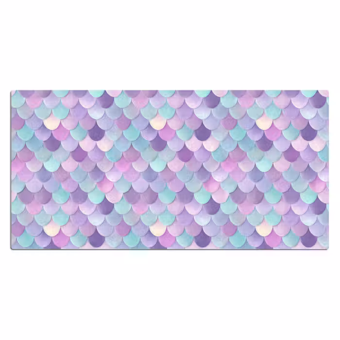 Bureau onderlegger - Dromerig - Zeemeermin - Pastel