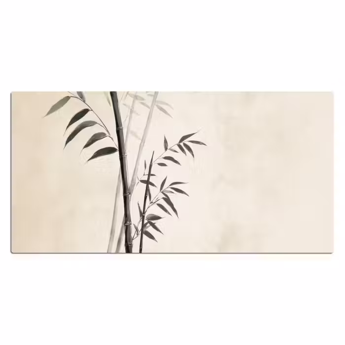 Bureau onderlegger - Japandi - Bamboe - Beige