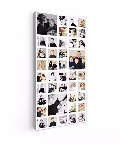 Canvas collage - Staand - 41 foto's