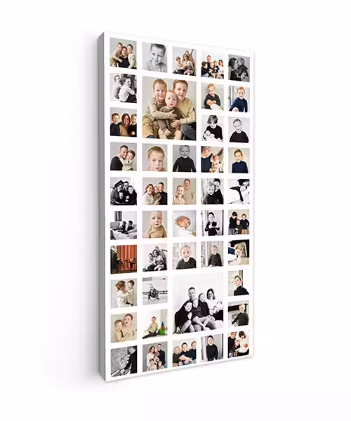 Canvas collage - Staand - 44 foto's