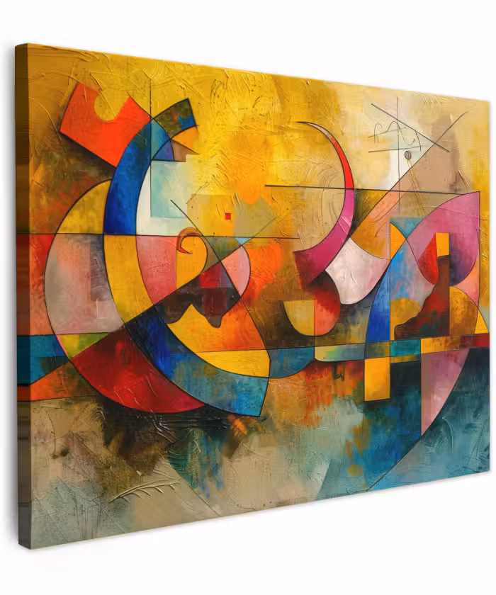 Canvas schilderij - Kunst - Abstract - Modern