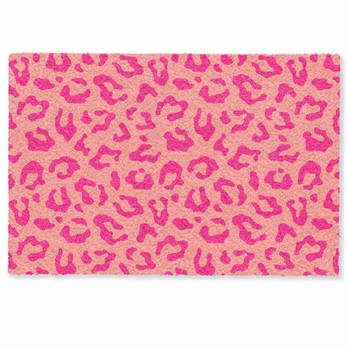 Deurmat - Panterprint - Roze - Dierenprint - Minimalistisch