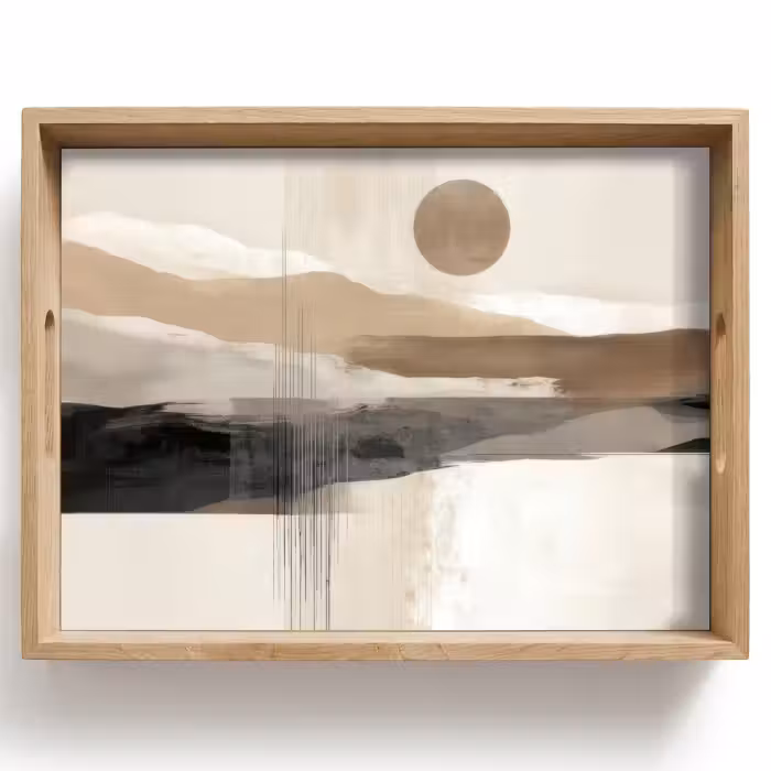 Dienblad - Minimalistisch - Landschap - Dimensie