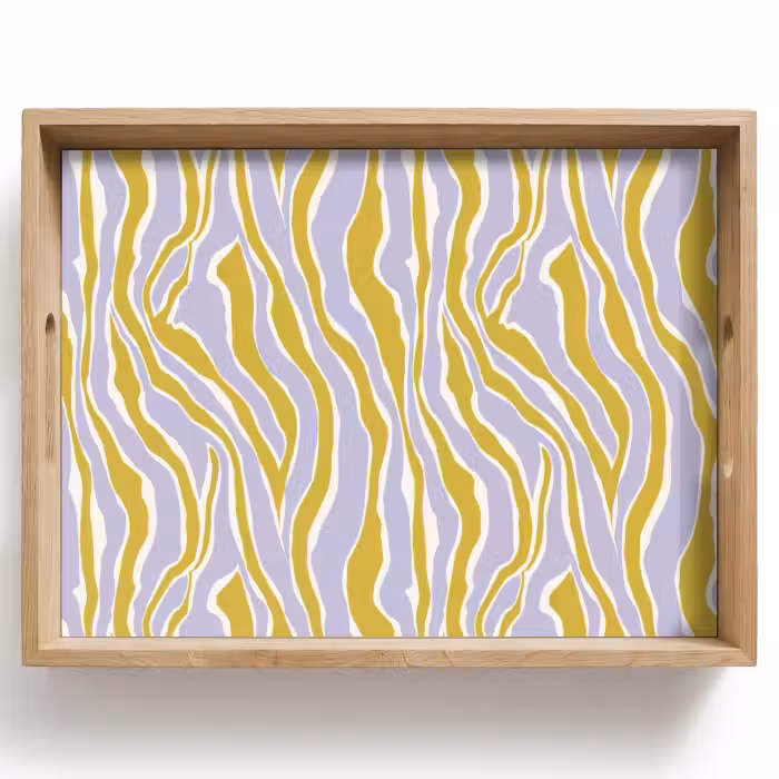 Dienblad - Zebra - Modern - Meerkleurig