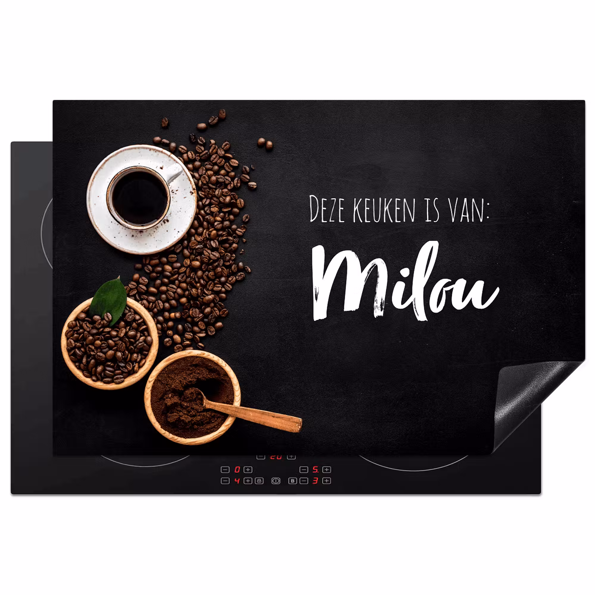 Inductie beschermer - Koffie