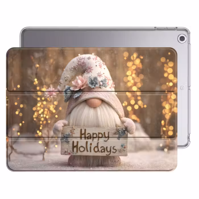 iPad hoes - Kerst - Gnome - Bord - Kleurrijk