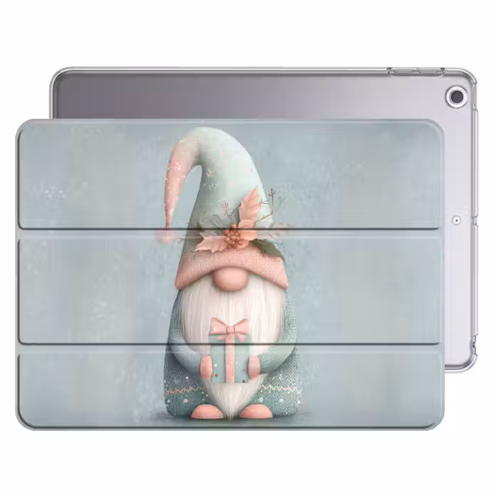 iPad hoes - Kerstgnome - Cadeau - Groen