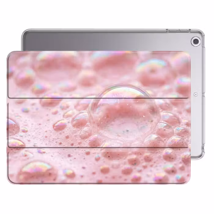iPad hoes - Schuim - Structuur - Roze