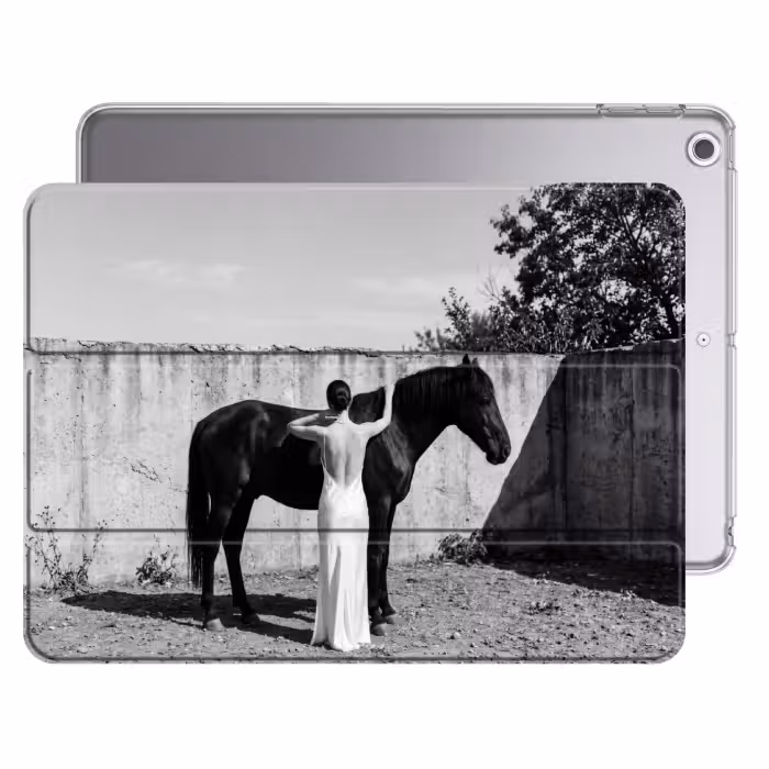 iPad hoes - Vrouw - Paard - Artistiek