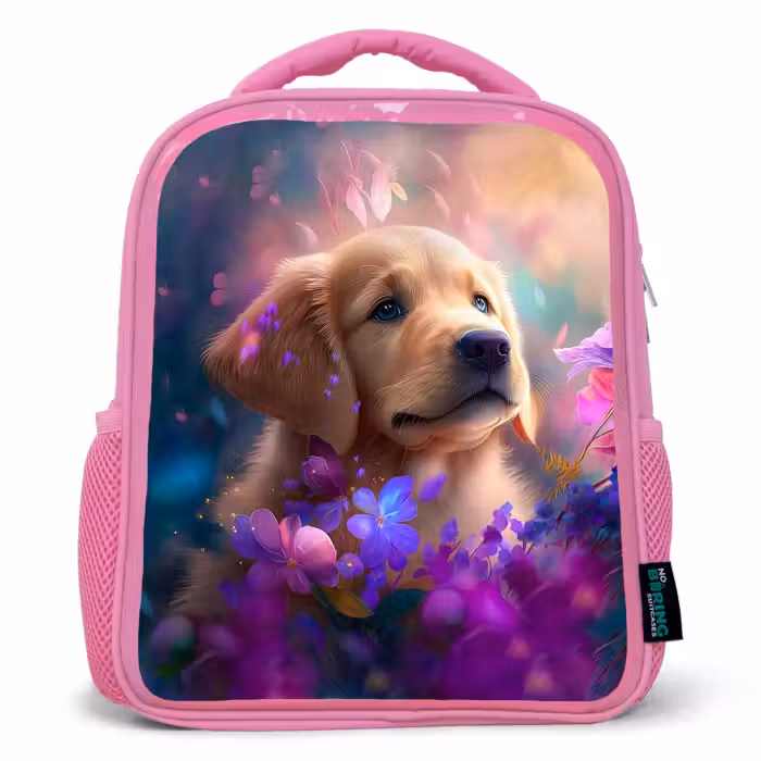 Kinderrugzak - Roze - Rudy Retriever