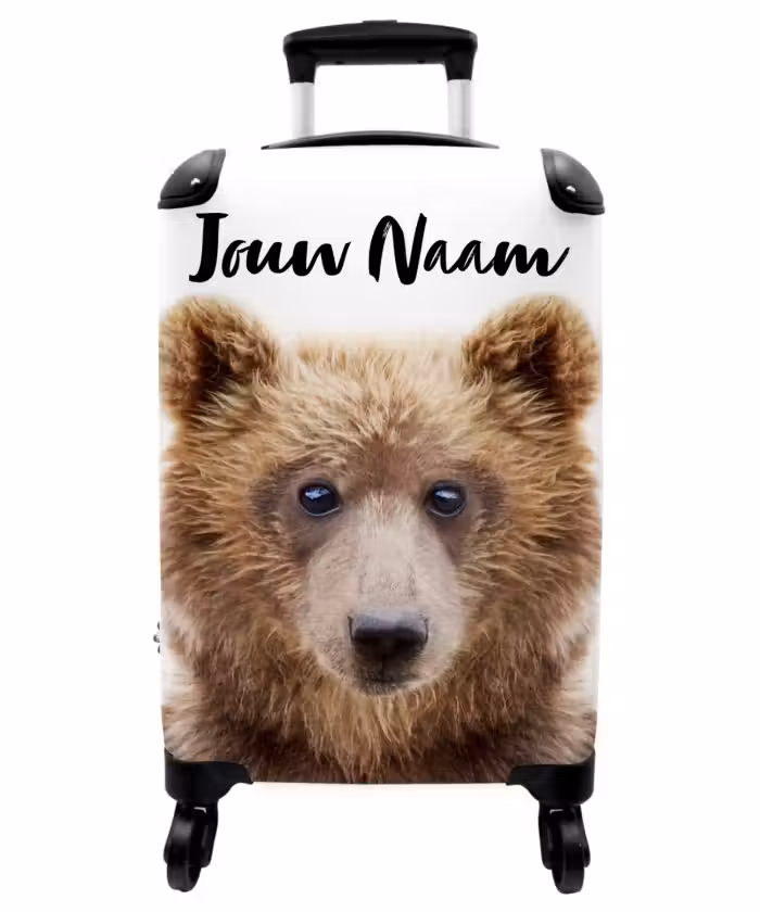 Koffer met naam - Bennie Beer