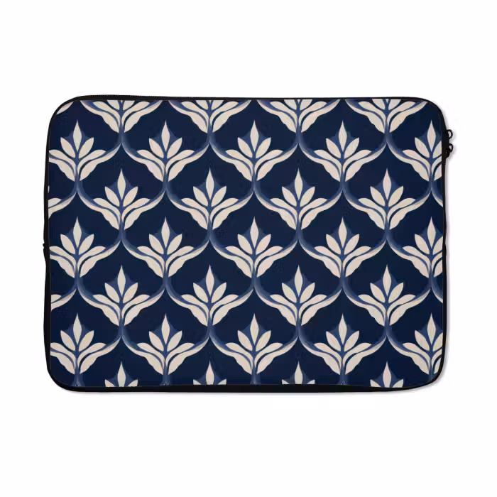 Laptophoes - Modern - Ontwerp - Blauw