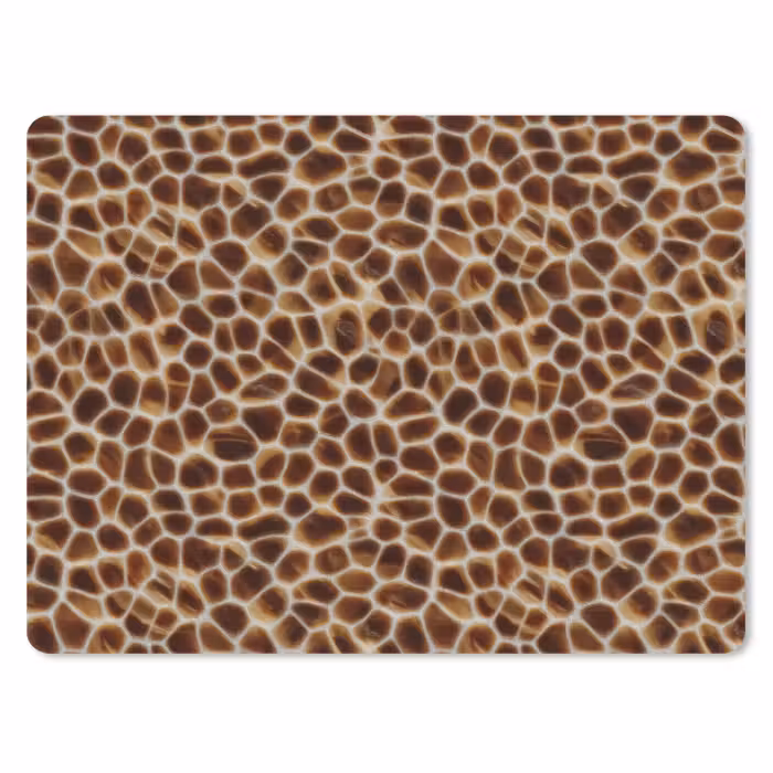 Muismat - Schildpad - Bruin - Patroon