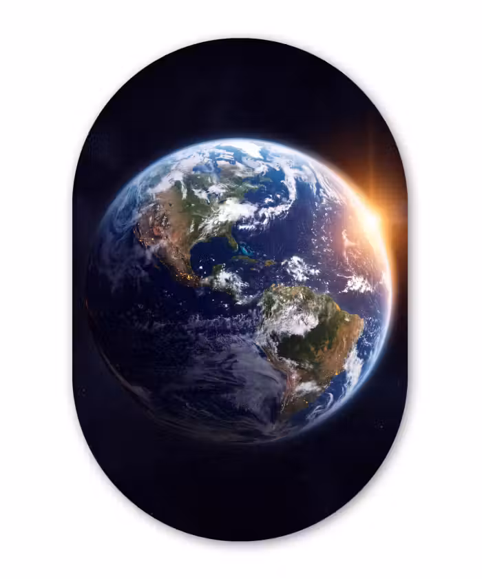 Muurovaal - Glas - Planeet - Ruimte - Kosmos