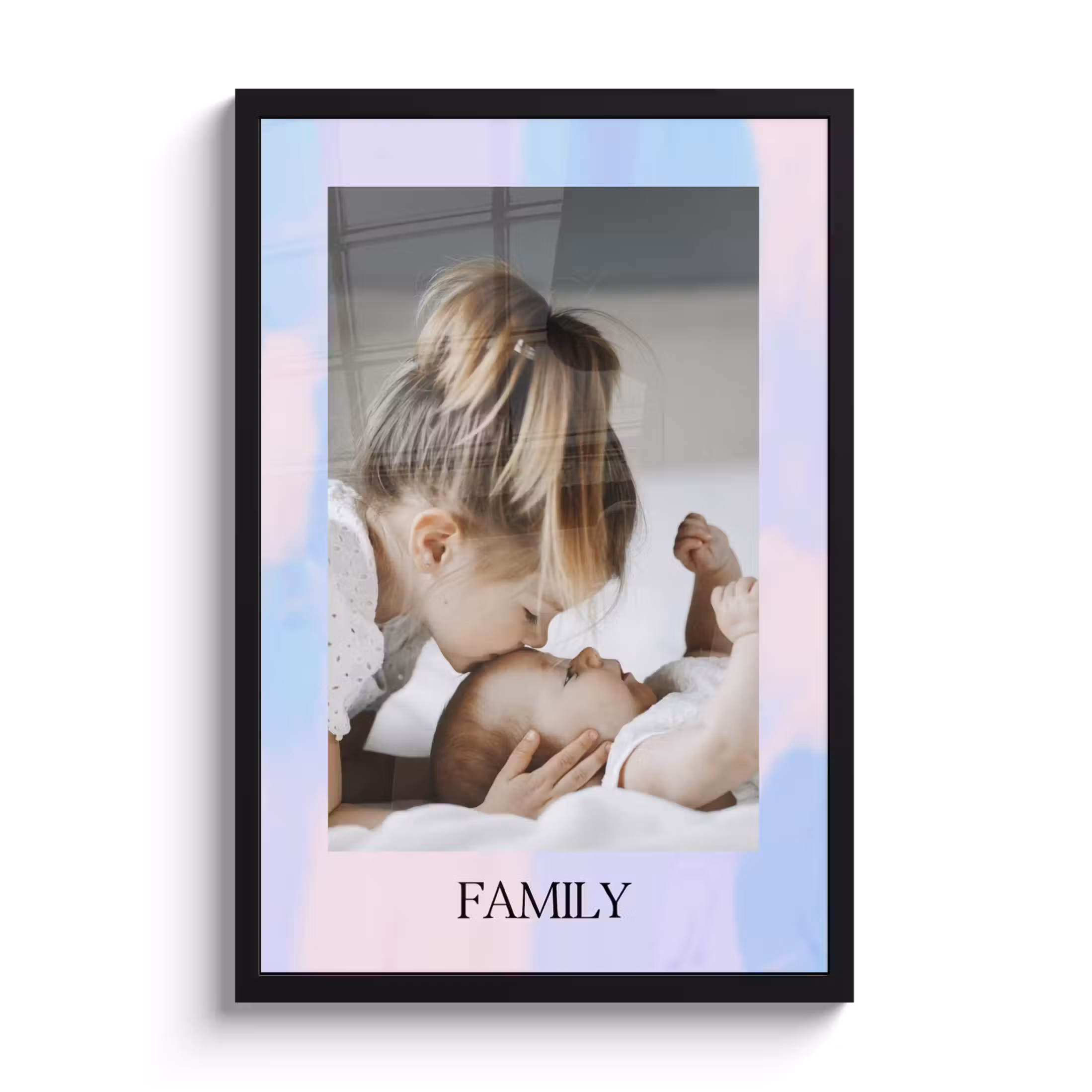 Poster met lijst - Pastel