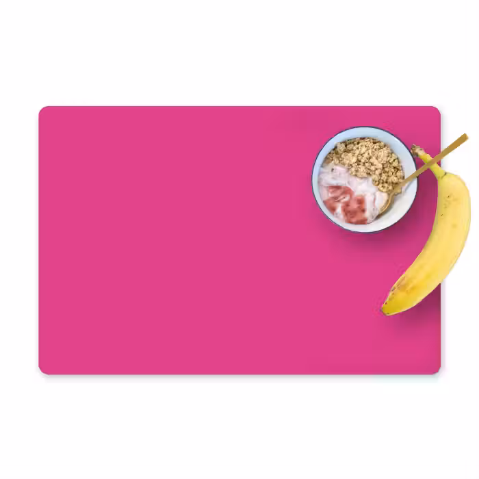 Placemat - 6 stuks - Fuchsia - Neon - Kleuren