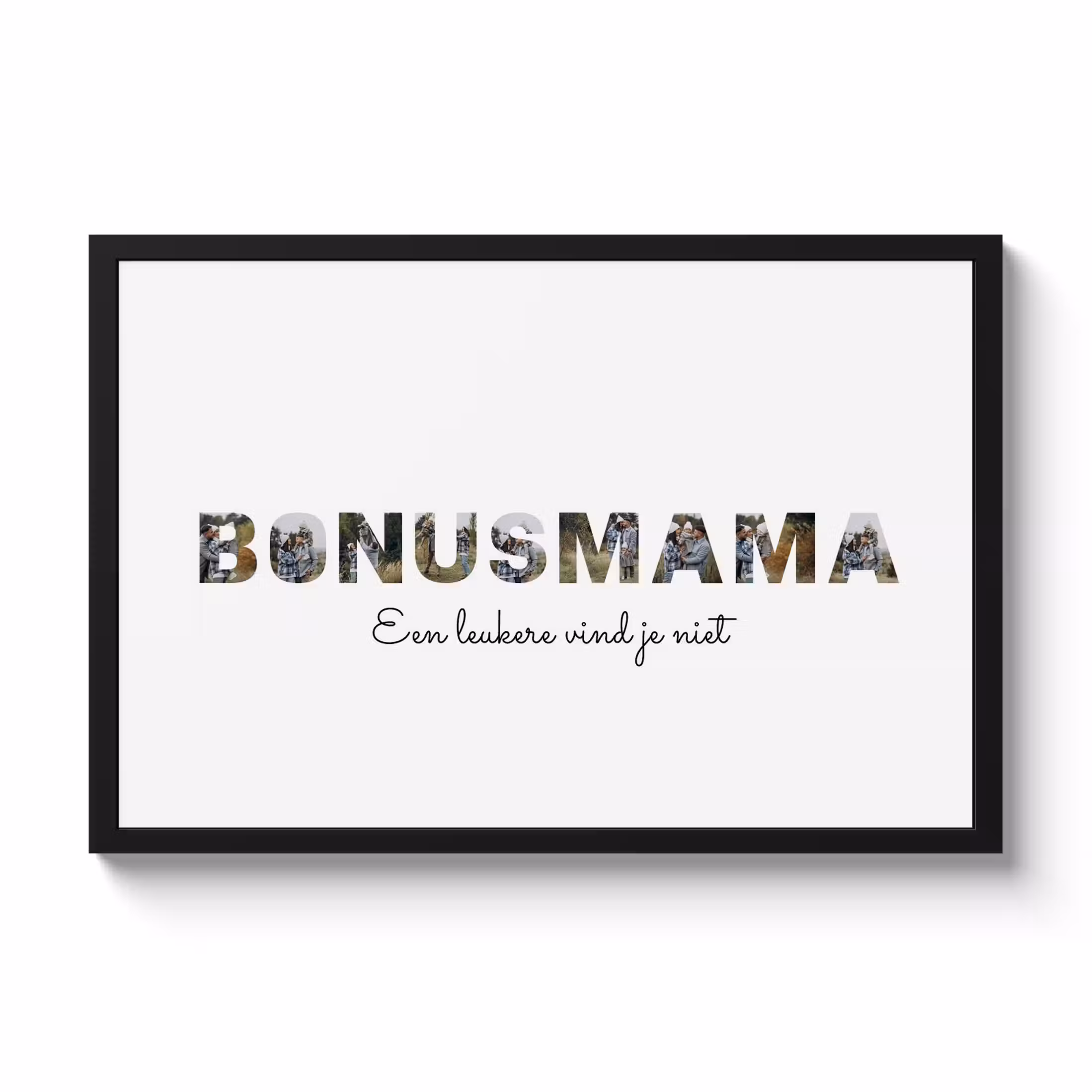 Poster met lijst - Bonusmama