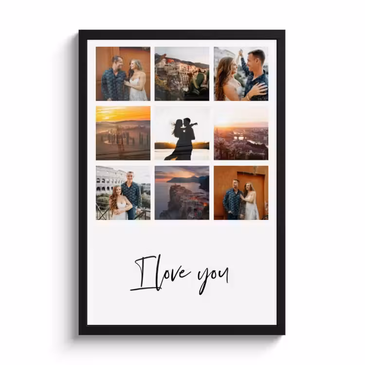 Poster met lijst – Collage