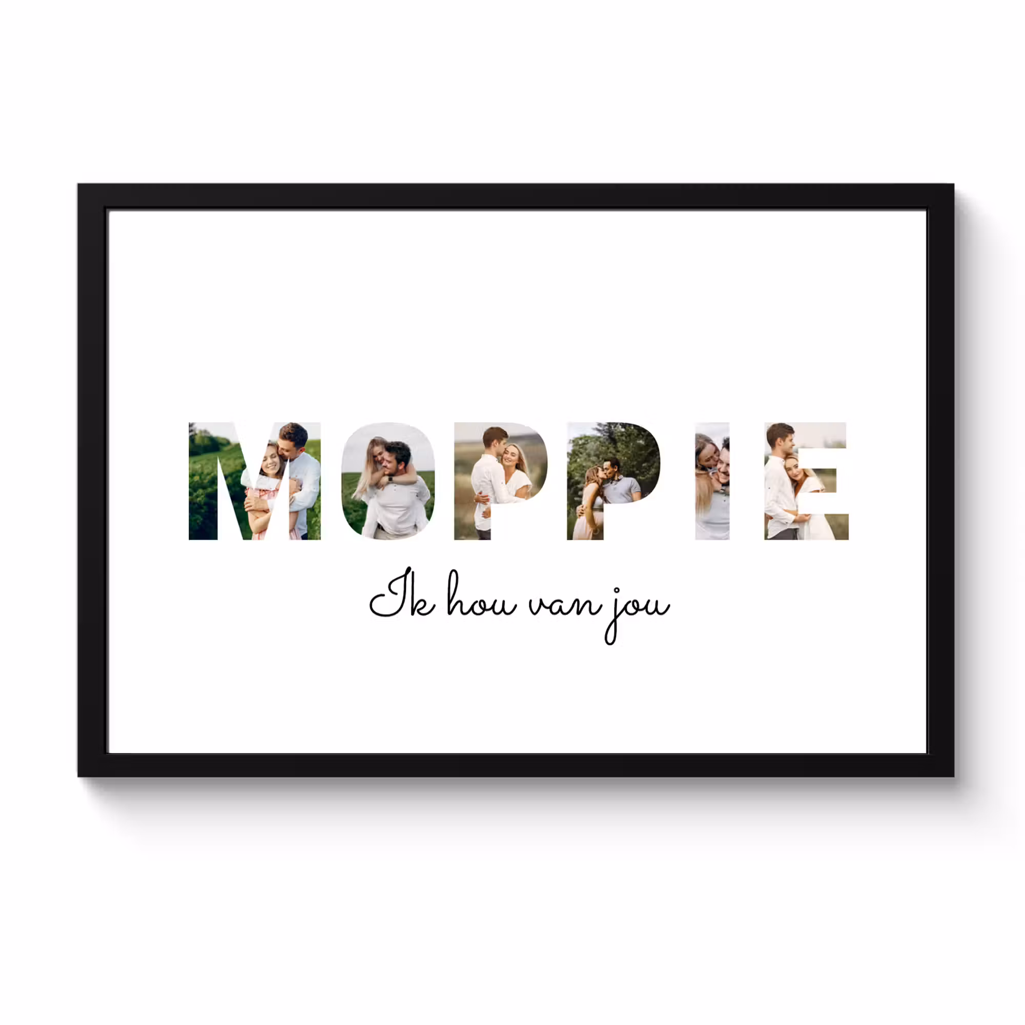 Poster met lijst - Moppie
