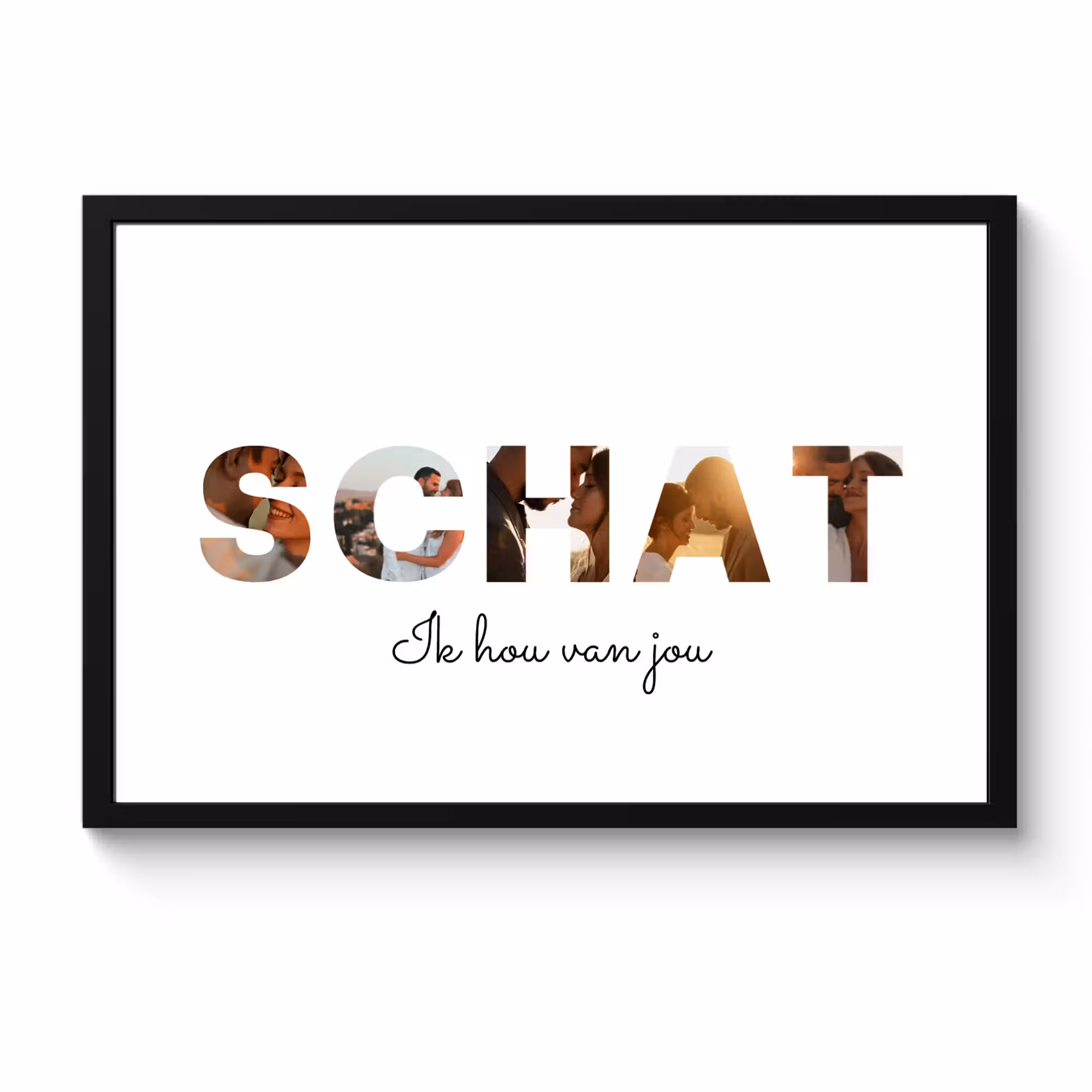 Poster met lijst - Schat