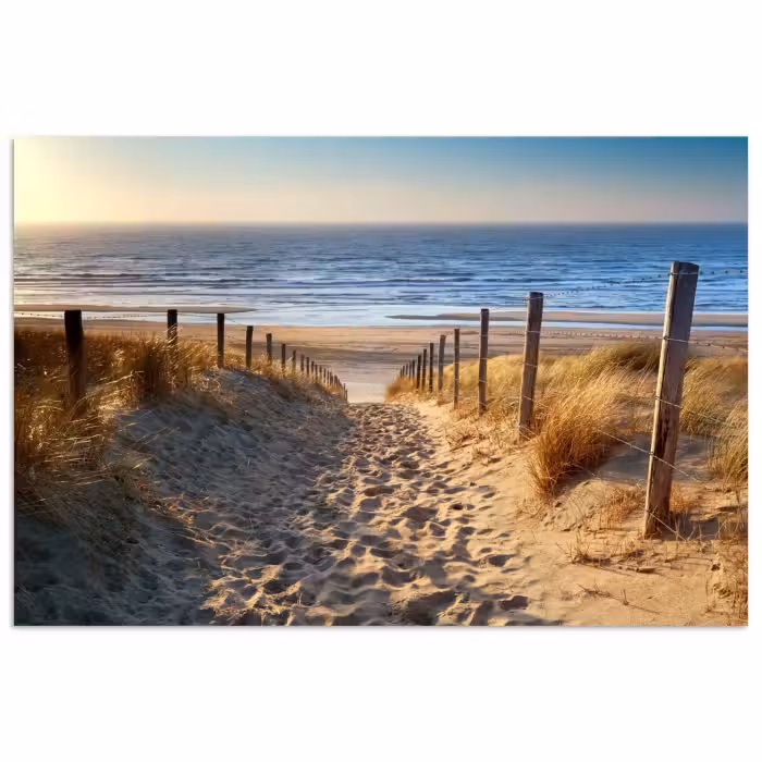 Poster - Strand - Zee - Nederland - Duinen - Zon