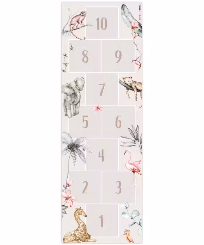 Speelkleed - Hinkelpad - Dieren - Safari - Waterverf - Kinderen