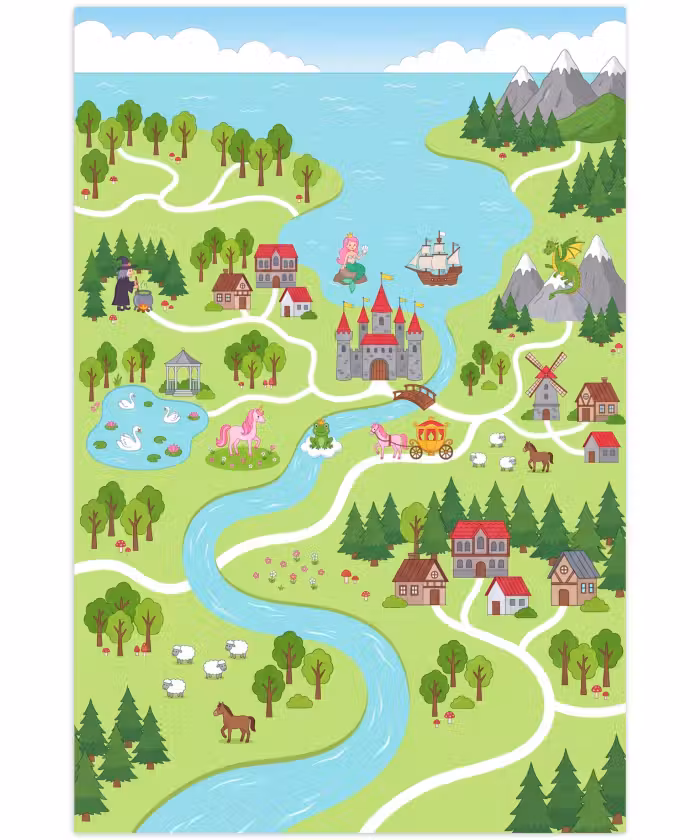 Speelkleed - Kasteel - Fantasie - Cartoon