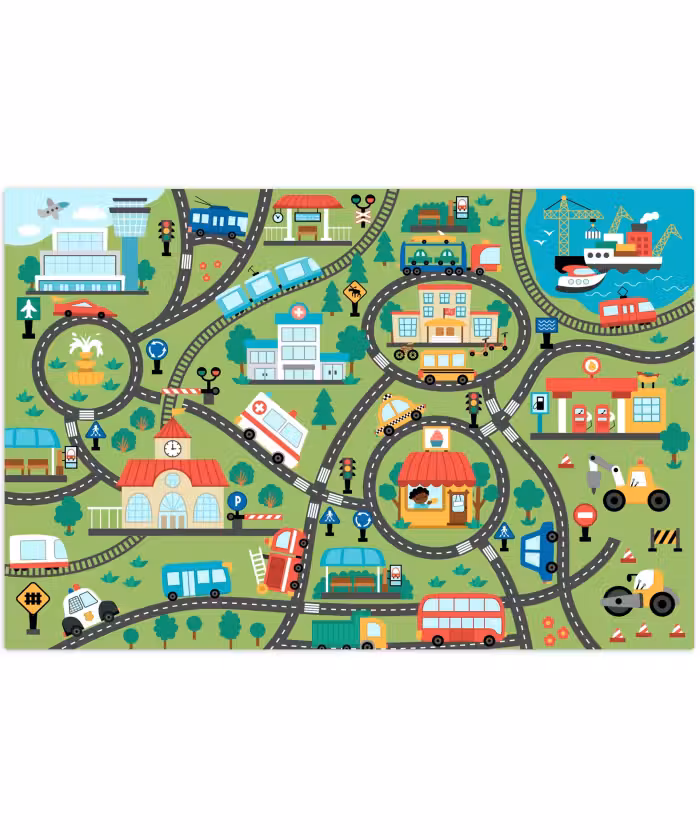 Speelkleed - Speelmat - Stad - Stedelijke speelplek