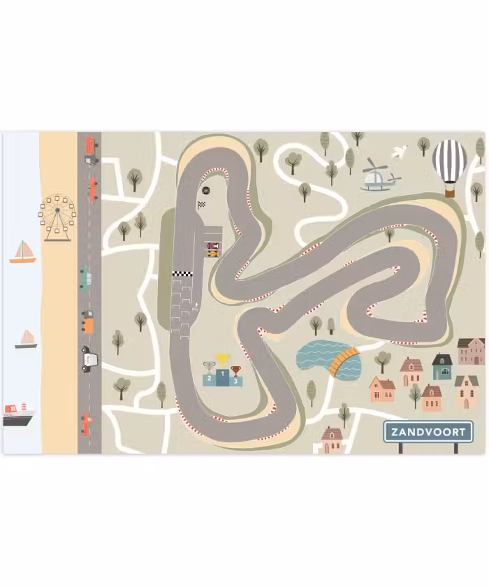 Speelkleed - Speelmat - Zandvoort - Racen - Circuit