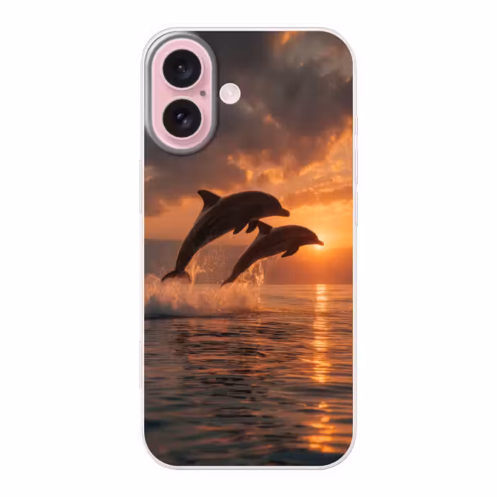 Telefoonhoesje Toughcase - Dolfijnen - Zee - Realistisch