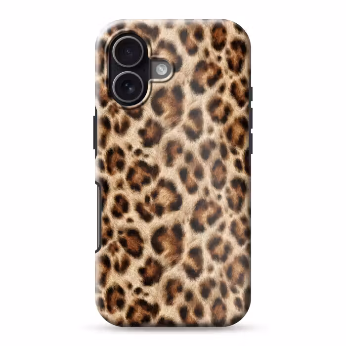 Telefoonhoesje Toughcase - Luipaard - Vacht - Bruin