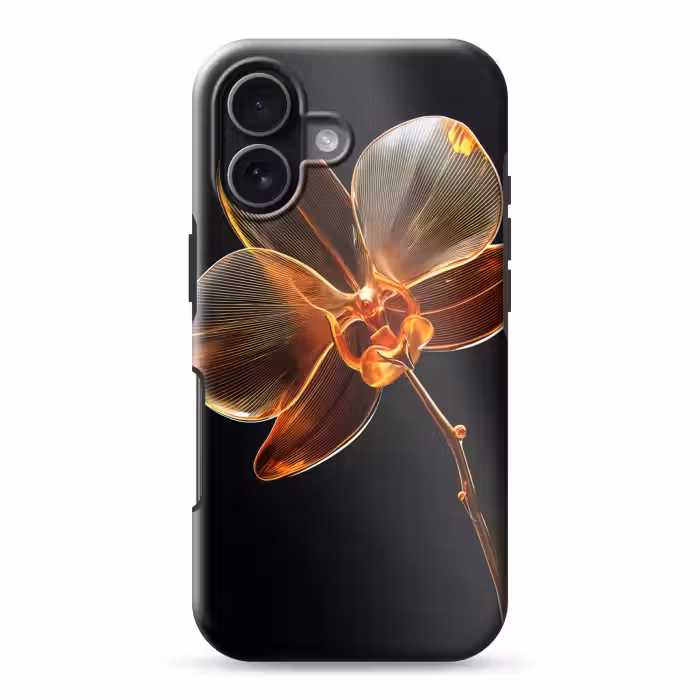 Telefoonhoesje Toughcase - Orchidee - Doorzichtig - Bloem