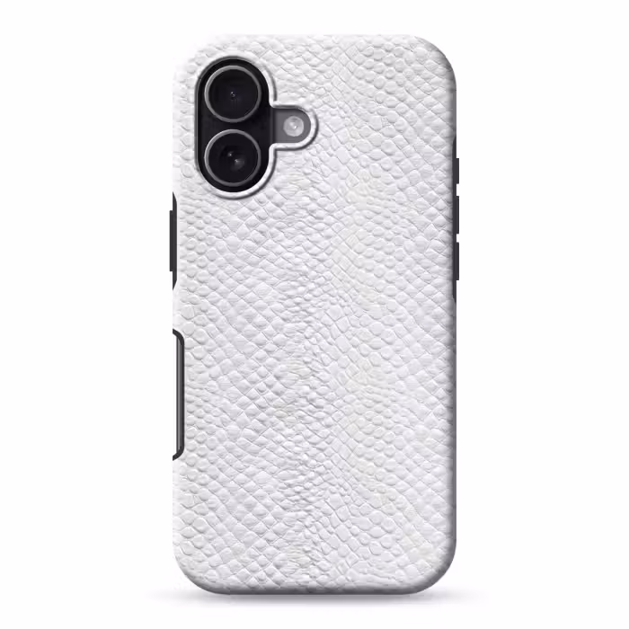 Telefoonhoesje Toughcase - Slang - Patroon - Wit