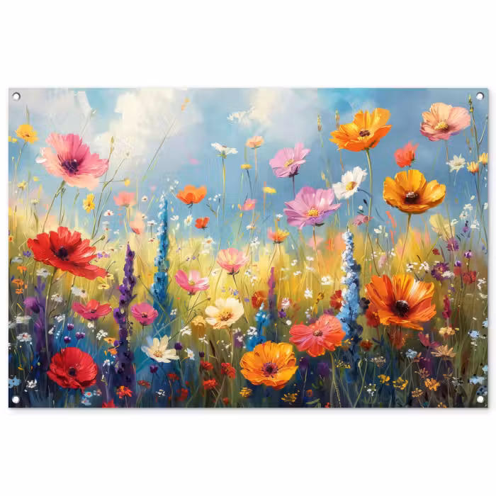 Tuinposter - Bloemen - Natuur - Botanisch - Kunst