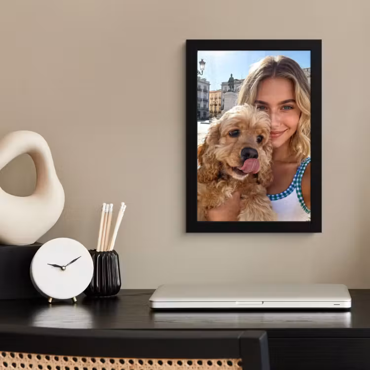 Foto in lijst — 2