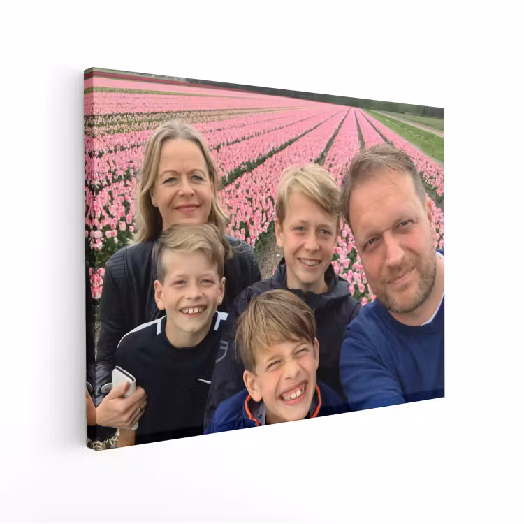 Canvas voor buiten eigen foto — 1