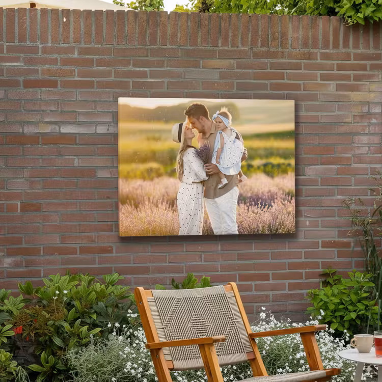 Canvas voor buiten eigen foto — 3