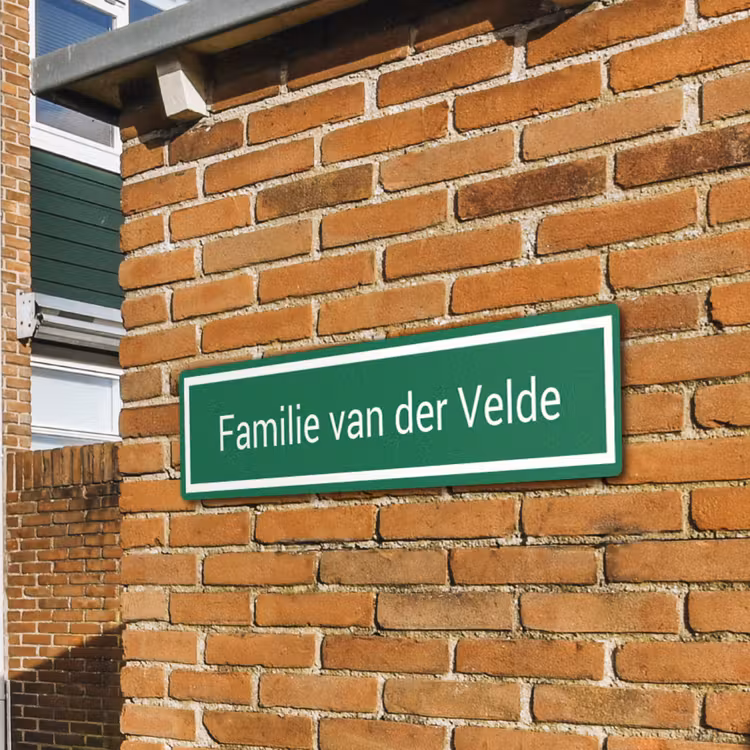 Straatnaambord — 3
