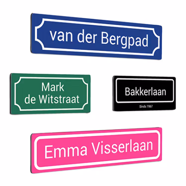 Straatnaambord — 4
