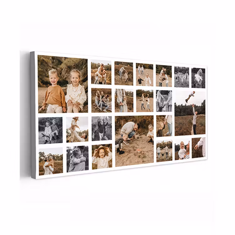 Canvas collage - Liggend - 41 foto's — 1