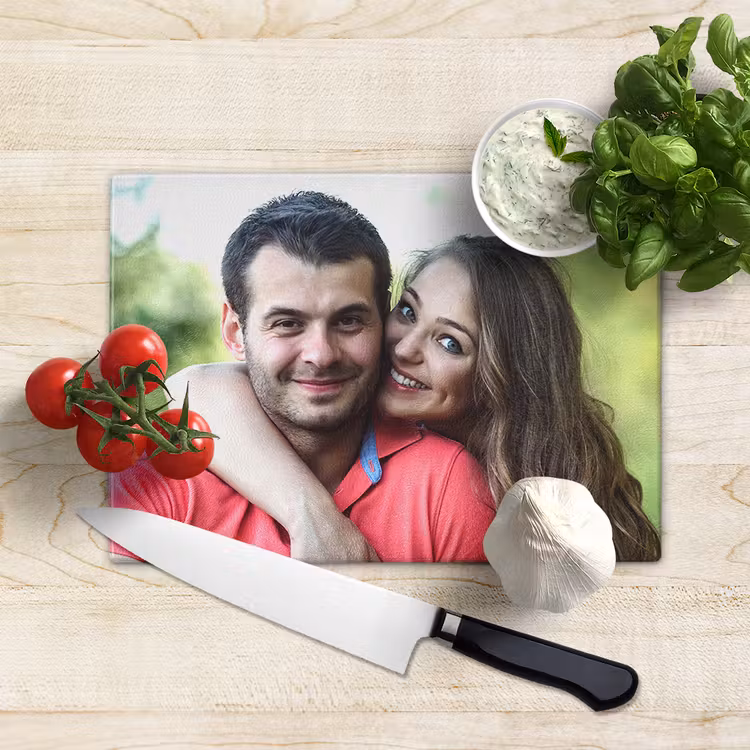 Snijplank met foto — 2