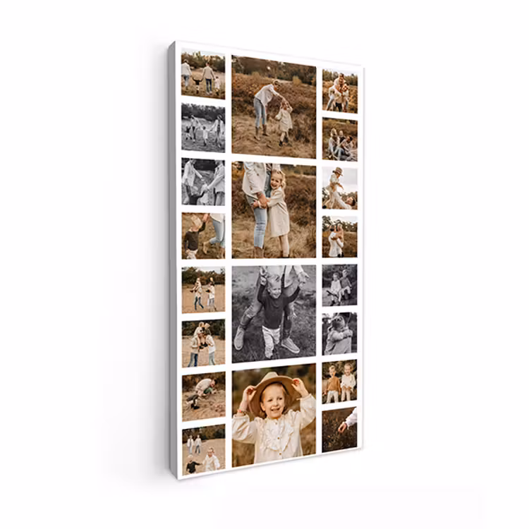 Canvas collage - Staand - 20 foto's — 1
