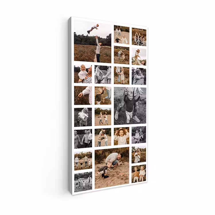 Canvas collage - Staand - 23 foto's — 1