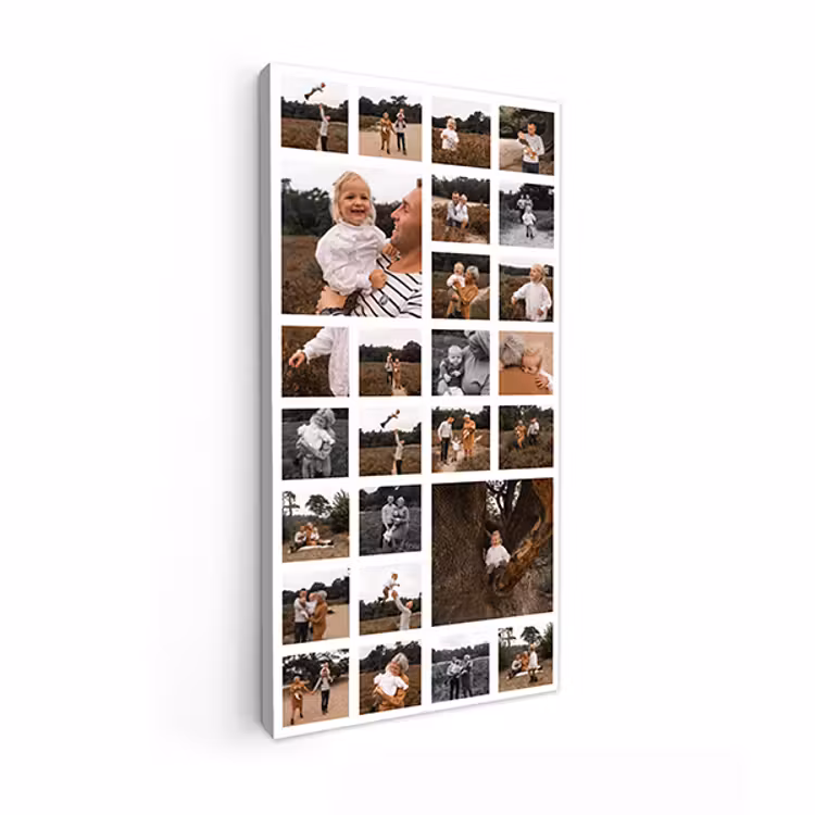 Canvas collage - Staand - 26 foto's — 1