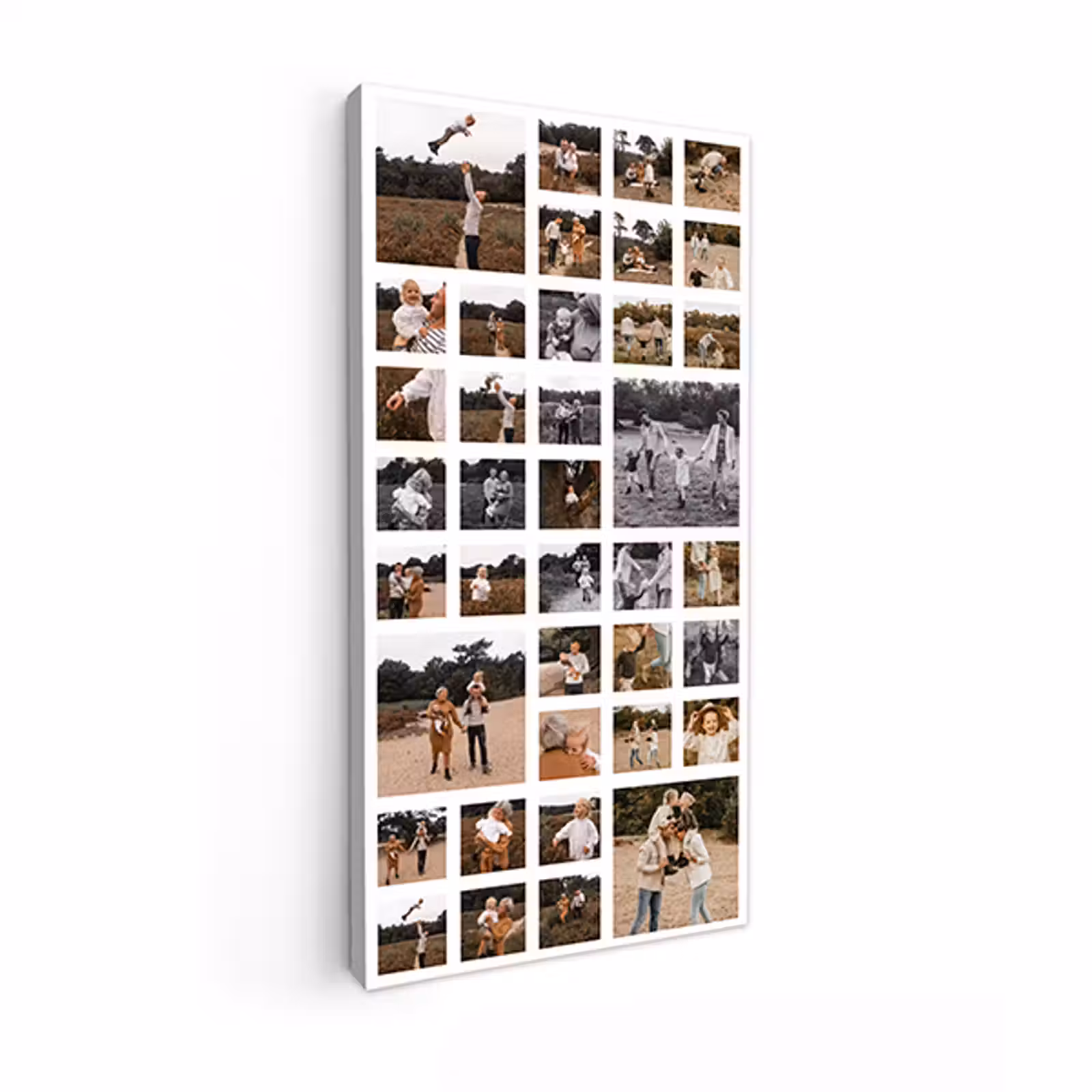 Canvas collage - Staand - 38 foto's — 1